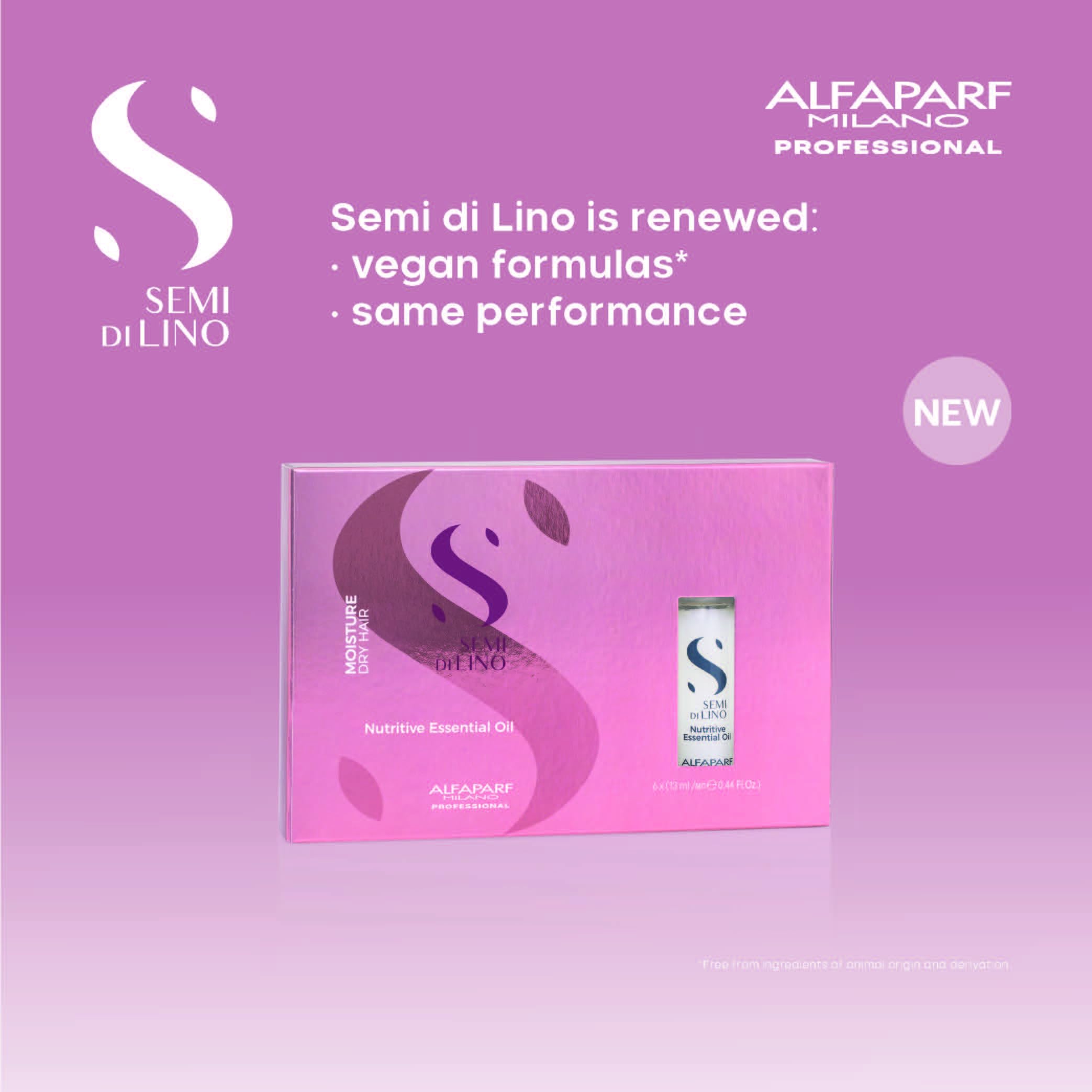 Alfaparf Semi Di Lino Moisture Nutritive Essential Oil 6X13Ml